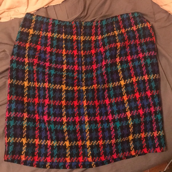 Vintage colorful mini skirt - Picture 2 of 4